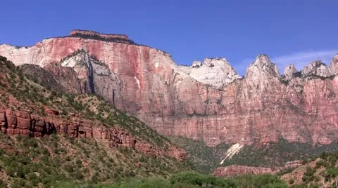 Altar of Sacrifice, Zion NP Stock Footage 11296526