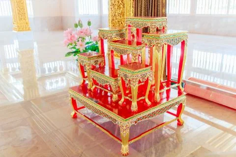 Altar table Stock Photos