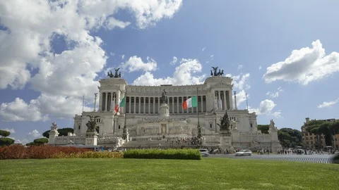 Altare della Patria Stock Footage 126333586