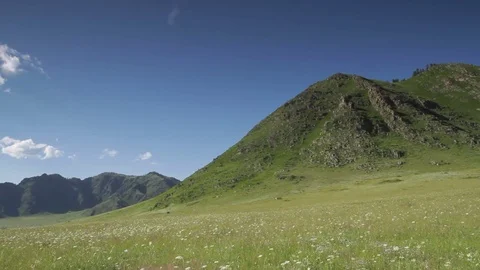 Altay Mountain Landscape Stock Footage 81455295