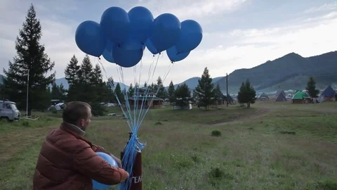 Altay Mountain Landscape Stock Footage 82211893