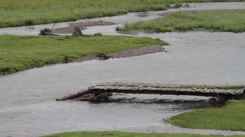 Altay Mountain Landscape Stock Footage 82278122