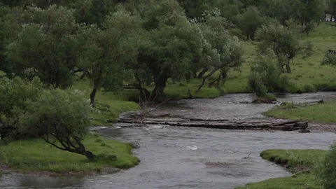 Altay Mountain Landscape Stock Footage 82279661