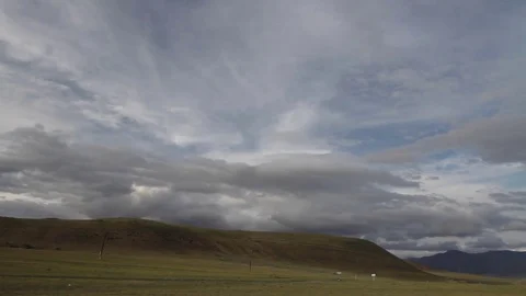 Altay Mountain Landscape Stock Footage 82534841