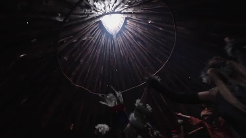 Altay Theatrical Performance Stock Footage 82266258