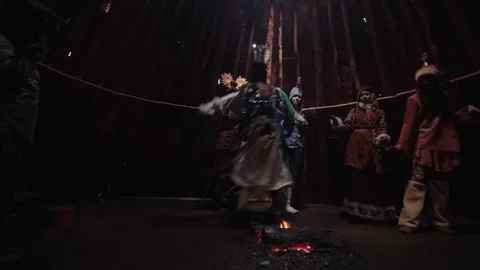 Altay Theatrical Performance Stock Footage 82266551