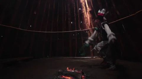 Altay Theatrical Performance Stock Footage 82267049