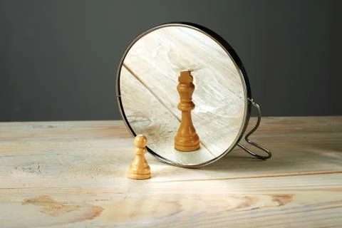 Alter ego. Be someone else Stock Photos
