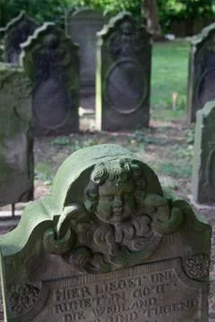 Alter Friedhof Foto stock