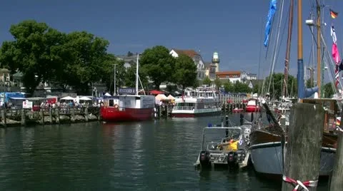 Alter Strom in Warnemünde (Rostock) - Baltic Sea, Northern Germany Видео 12455944