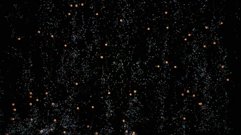 Altered Abstract Fire Bubble Effect 스톡 동영상 148389846