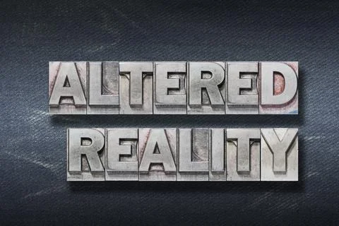 Altered reality den Stock Photos
