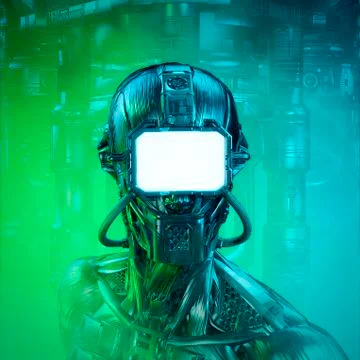 Altered transmission vision Illustrazione stock