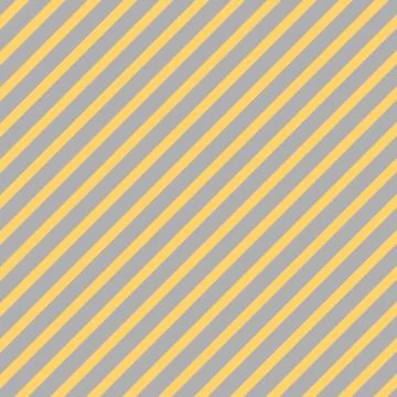 Alternate Diagonal Pattern of Yellow and Gray Stripes. Repetition of Slanting Stock Illustration