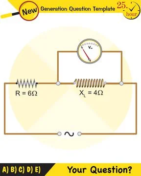 Alternating current and transformer Stock Illustration