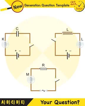 Alternating current and transformer Stock Illustration