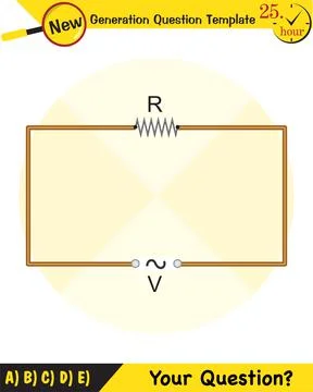 Alternating current and transformer Stock Illustration