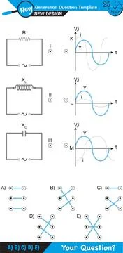 Alternating current and transformers Stock Illustration