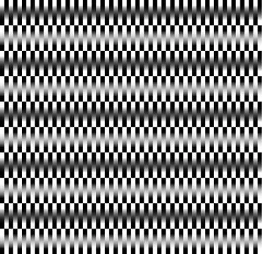 Alternating rectangles pattern with great contrast Illustrazione stock