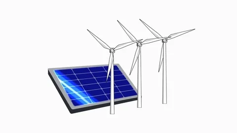 Alternative and renewable energy Stock Footage 83385390