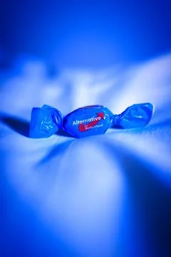 Alternative blue Stock-Fotos