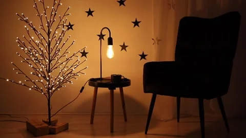 Alternative Christmas tree concept. Stock Footage 312546802