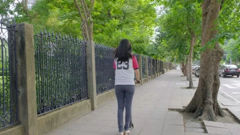 Alternative commute Stock Footage 143688504