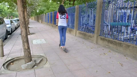 Alternative commute Stock Footage 143688765