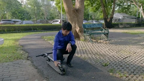 Alternative commute Stock Footage 143689054