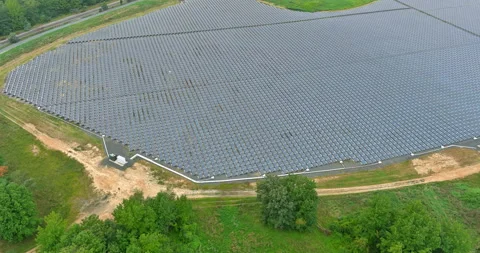 Alternative electricity source with sola... | Stock Video | Pond5