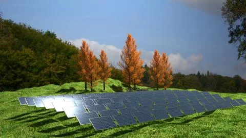 Alternative energy concep Stock Illustration