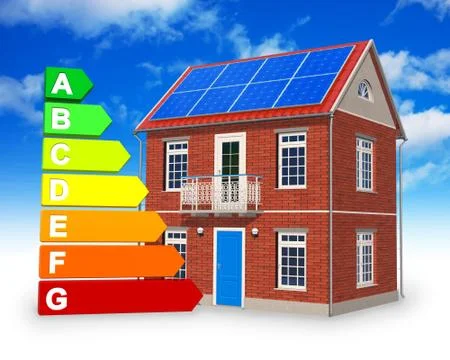 Alternative energy concept Illustrazione stock