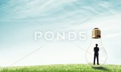 Alternative energy concept Stock Photos