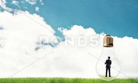 Alternative energy concept Stock Photos