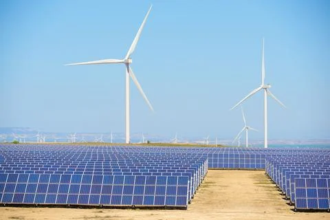 Alternative energy concept Stock Photos