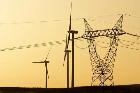 Alternative energy concept Stockfoto's