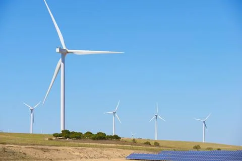 Alternative energy concept Stock Photos
