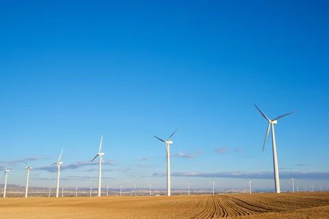 Alternative energy concept view 库存照片