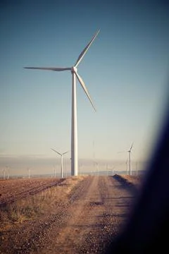 Alternative energy concept view Stock Photos