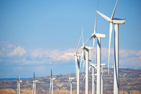 Alternative energy concept view Stock Photos