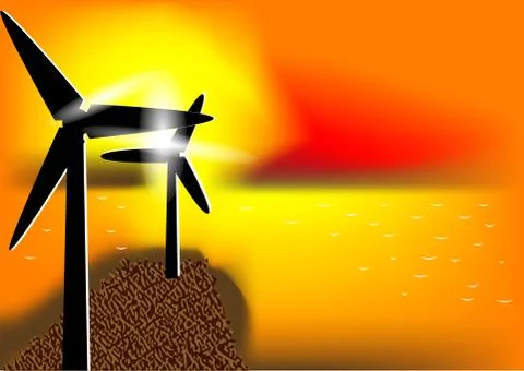 Alternative energy Stock Illustration