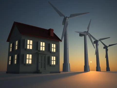 Alternative energy Stock Illustration