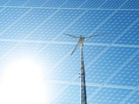 Alternative energy Fotos Stock