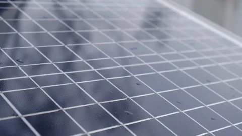 Alternative energy source. solar energy. Solar panel Stock Footage 240818577