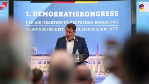 Alternative for Germany holds its first Democracy Congress in Berlin, Berlín, DE Stock-Footage 337730252
