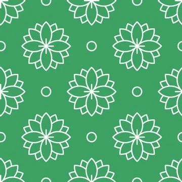 Alternative medicine vector pattern Stock Illustration