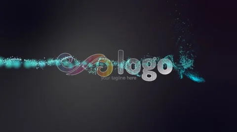 Alternative Particles Magic Logo Stockmateriaal After Effects