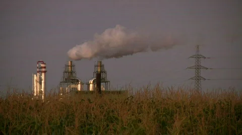 Alternative power plant Stock Footage 222239