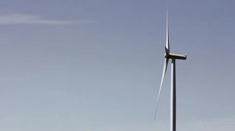 Alternative power source. Windmill Stock Footage 29639060