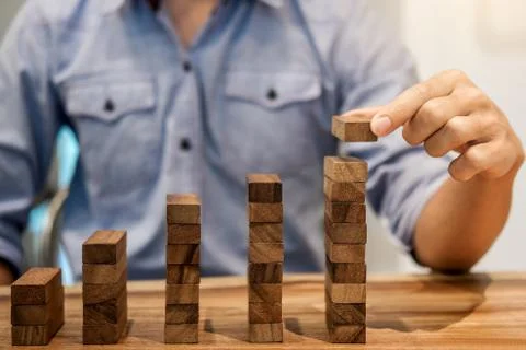 Alternative risk concept, plan and strategy in business, Risk To Make Busines Stock Photos